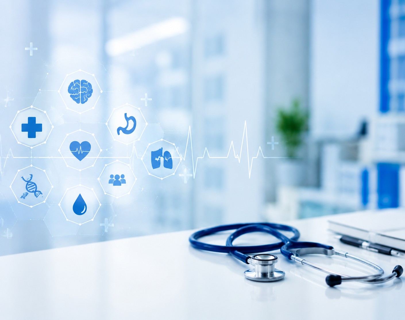 Modern clinic interior